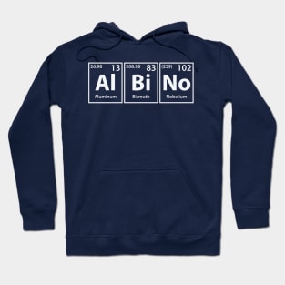 Albino (Al-Bi-No) Periodic Elements Spelling Hoodie